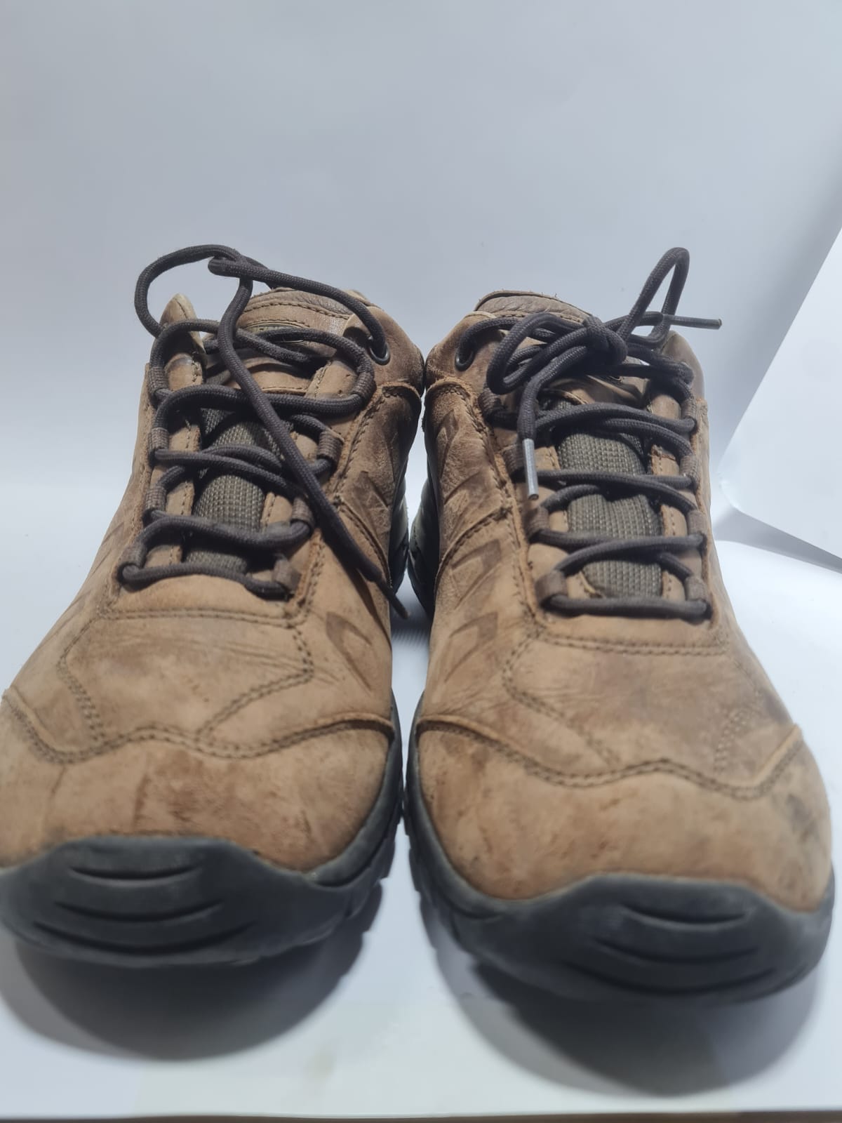 Meindl Siena GTX Comfort-Fit Walking Shoes - Dark Brown Waxed Nubuck Leather