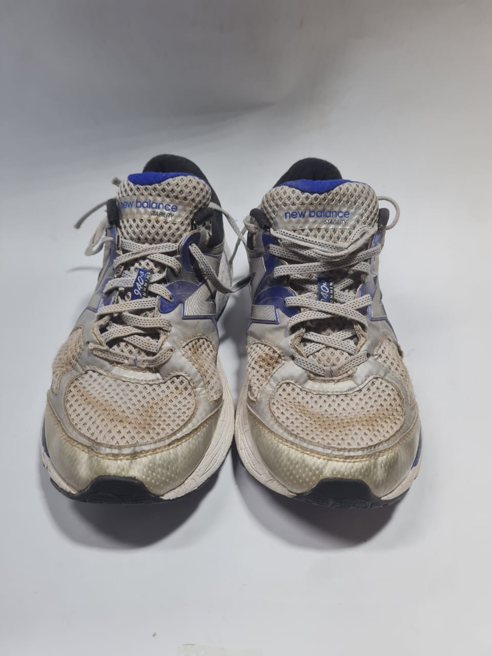 Second Sole Style: New Balance ABZORB Running Shoe - Blue/White