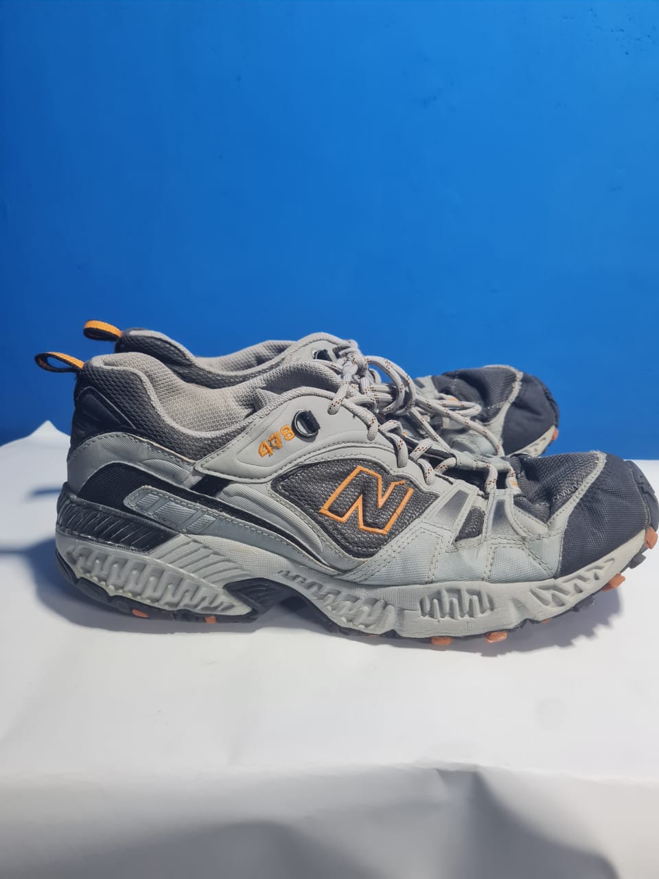 New Balance 478 Trail Runner - Grey/Orange (Used)