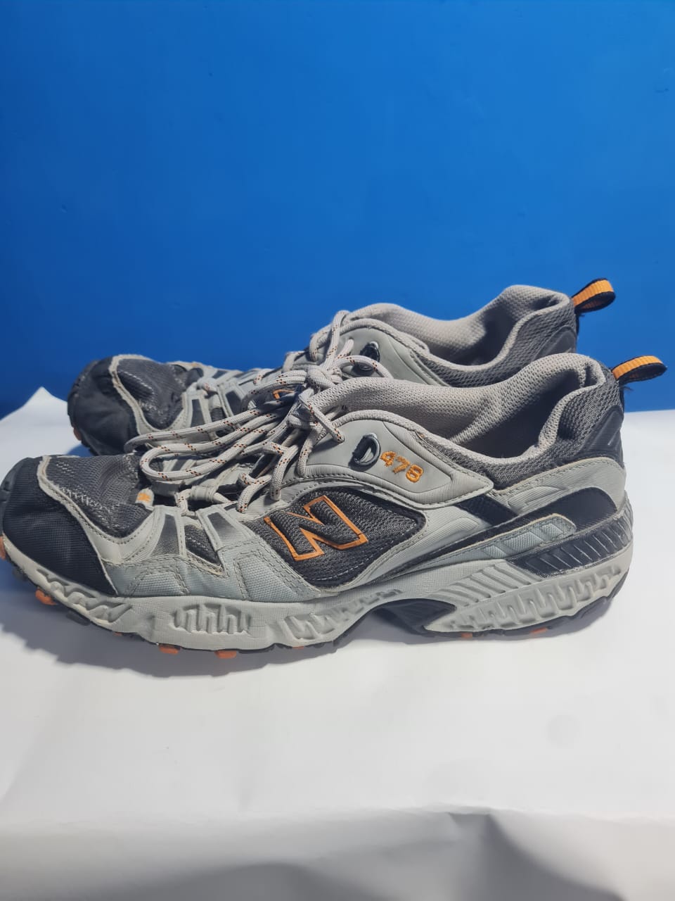 New Balance 478 Trail Runner - Grey/Orange (Used)