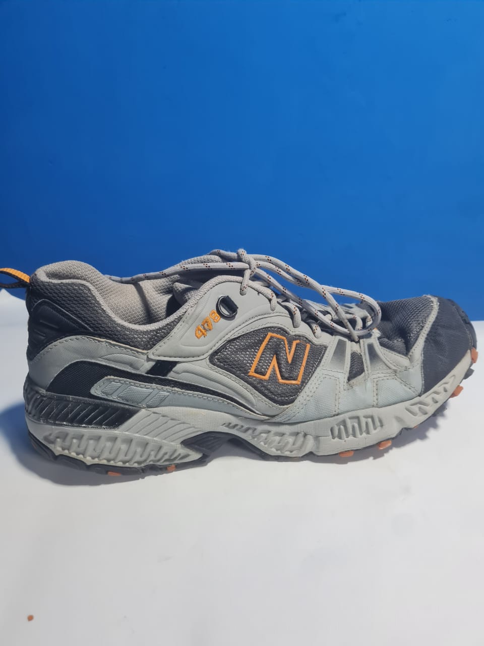 New Balance 478 Trail Runner - Grey/Orange (Used)
