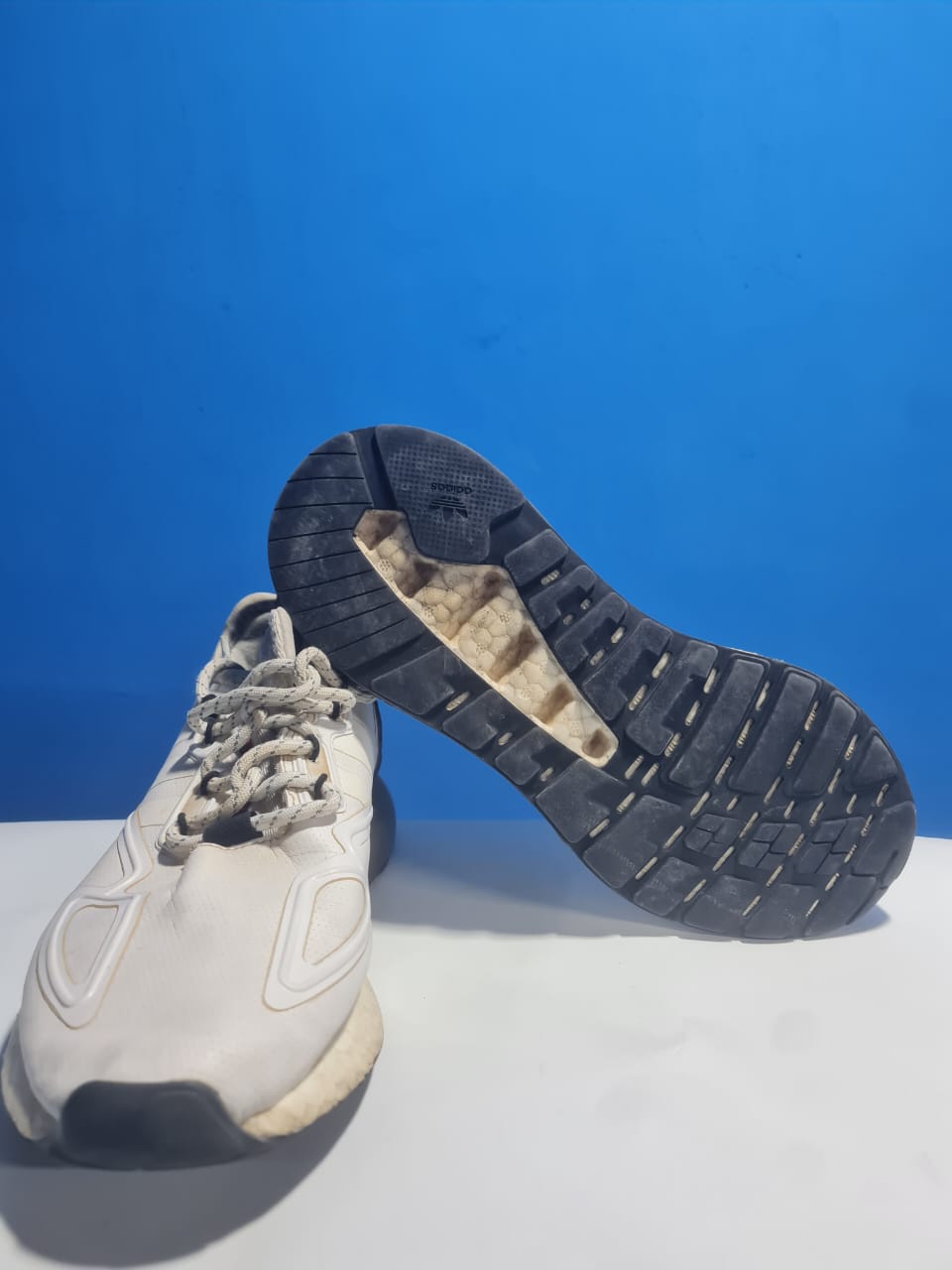 Adidas ZX Boost (or Similar) Lifestyle Sneaker - White