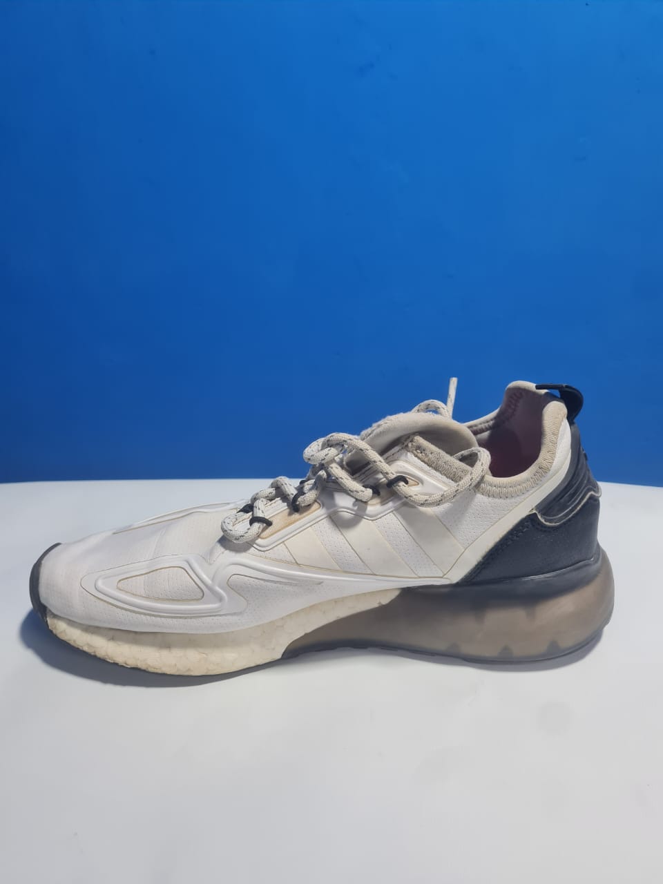 Adidas ZX Boost (or Similar) Lifestyle Sneaker - White